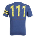 Fallout 4 Vault 111 Cosplay Blue Cotton T-Shirt Shirts