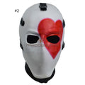 Fortnite Cosplay Poker Face Halloween Mask #2
