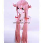 Future Diary Gasai Yuno Cosplay Pink Wig Accessories