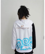 Gintama Sakata Gintoki Cosplay Black&white Hoodie Hoodies