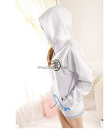 Gintama Sakata Gintoki Cosplay White Hoodie Hoodies
