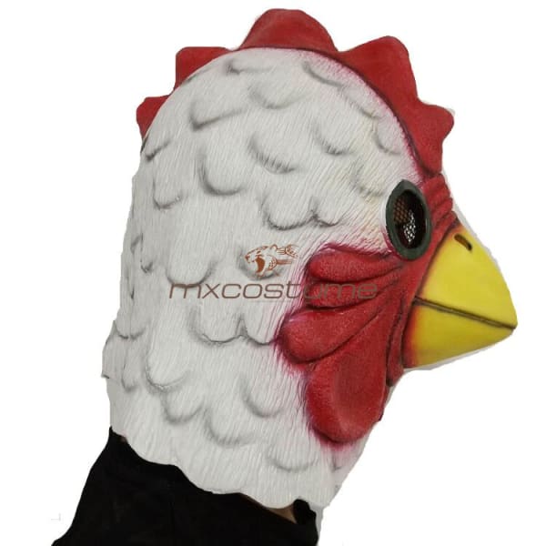 Hotline Miami Chicken Head Latex Cosplay Mask