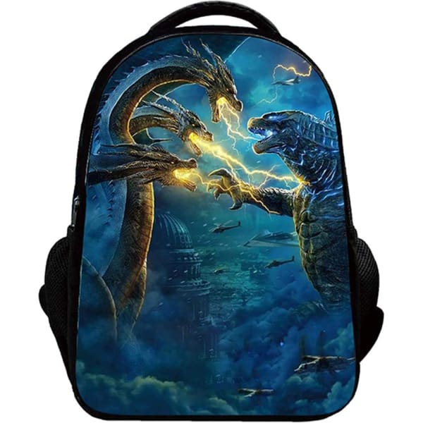 Mxcostume Movie I-Godzilla Kong Cute Cartoon School Bag Backpack Accessories