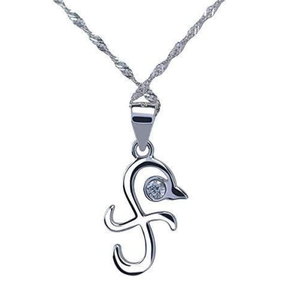 One Piece Nami Cosplay Tattoo 925 Silver Pendant Necklace