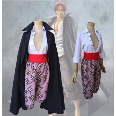 One Piece Shanks Cosplay Costume Costumes