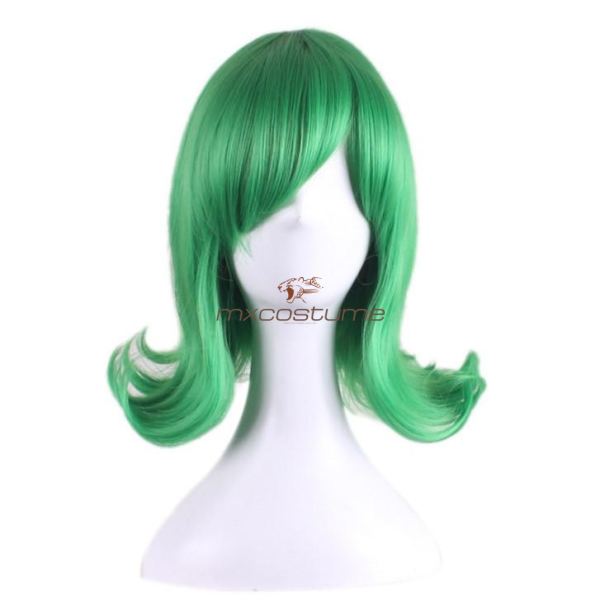 One Punch Man Tatsumaki Cosplay Green Wig Accessories