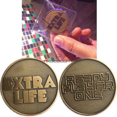 Ready Player One 2018 Cosplay Game Coin Accessories