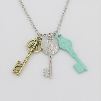 Ready Player One 2018 Cosplay Key Necklace Accessories