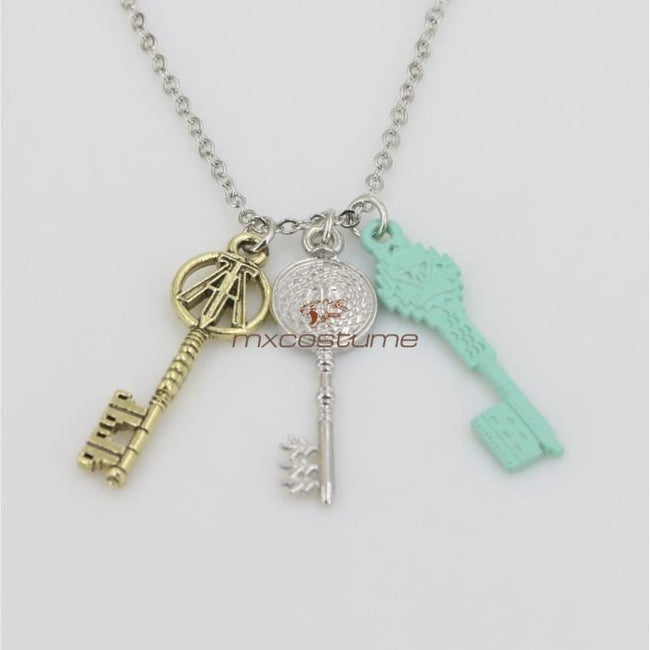 Ready Player One 2018 Cosplay Key Necklace Accessories