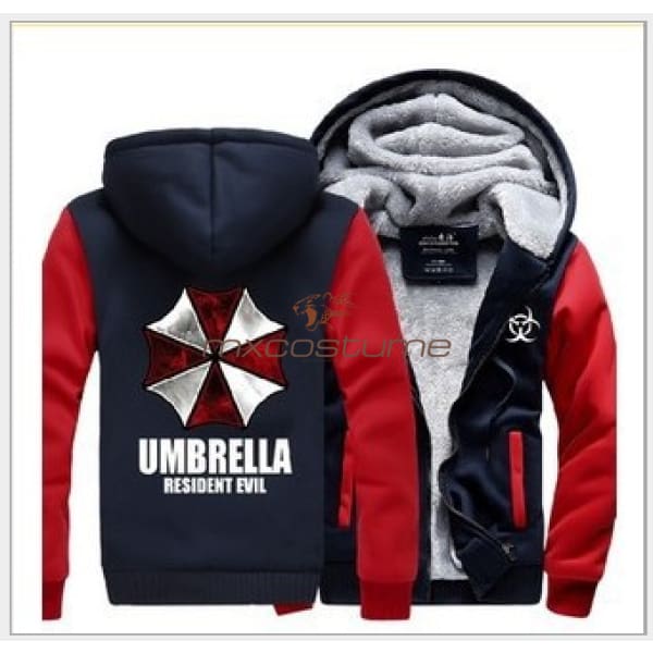 Resident Evil Cosplay Cotton Hoodie For Winter Hoodies