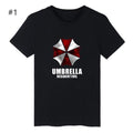 Resident Evil Umbrella Corporation Cosplay T-Shirt With Short Sleeeves Shirts