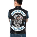 Sons Of Anarchy Cosplay Pu Leather Vest Costumes
