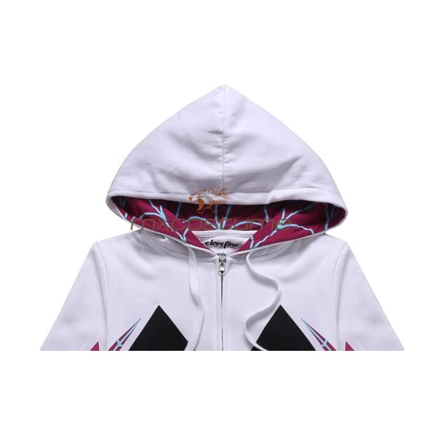 Spider-Man Into The Spider-Verse Gwen Stacy Cosplay Hoodie