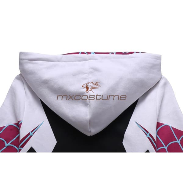 Spider-Man Into The Spider-Verse Gwen Stacy Cosplay Hoodie