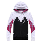 Spider-Man Into The Spider-Verse Gwen Stacy Cosplay Hoodie