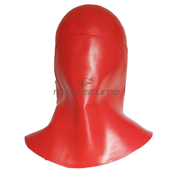 Star Wars Emperors Royal Guard Soldier Cosplay Red Latex Mask