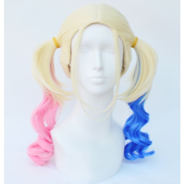 Suicide Squad Harleen Quinzel Cosplay Wig Accessories
