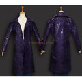 Suicide Squad Joker Purple Cloak Coat Cosplay Costume Costumes