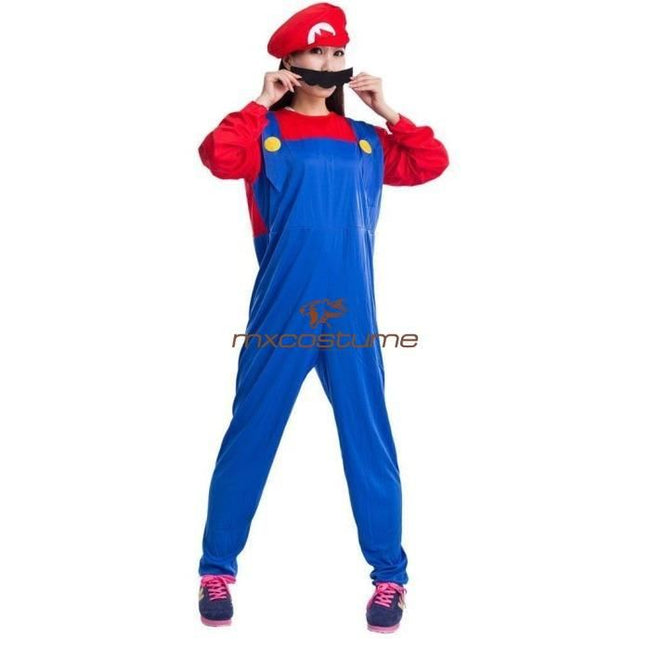 Super Mario Cosplay Costume For Adults Costumes