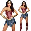 Superhero Wonder Woman Cosplay Dress