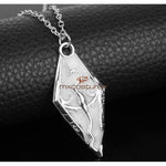 The Elder Scrolls Skyrim Dragon Luminous Pendant Necklace Accessories