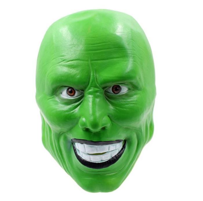 The Mask Jim Carrey Cosplay Green Mask – Mxcostume