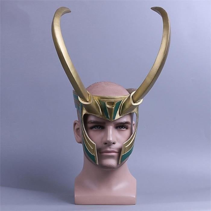 Thor 3 Ragnarök Loki Cosplay Helmet Mask – Mxcostume