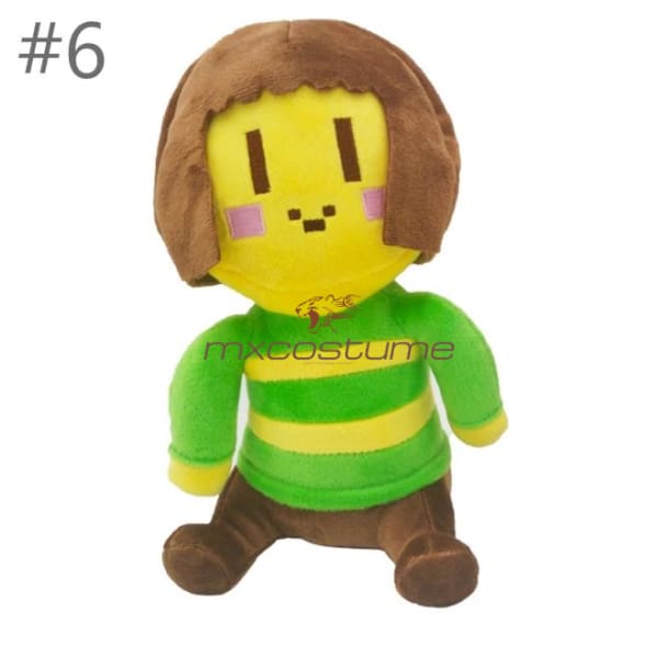 Undertale Cosplay 7 Plush Dolls Toys Accessories